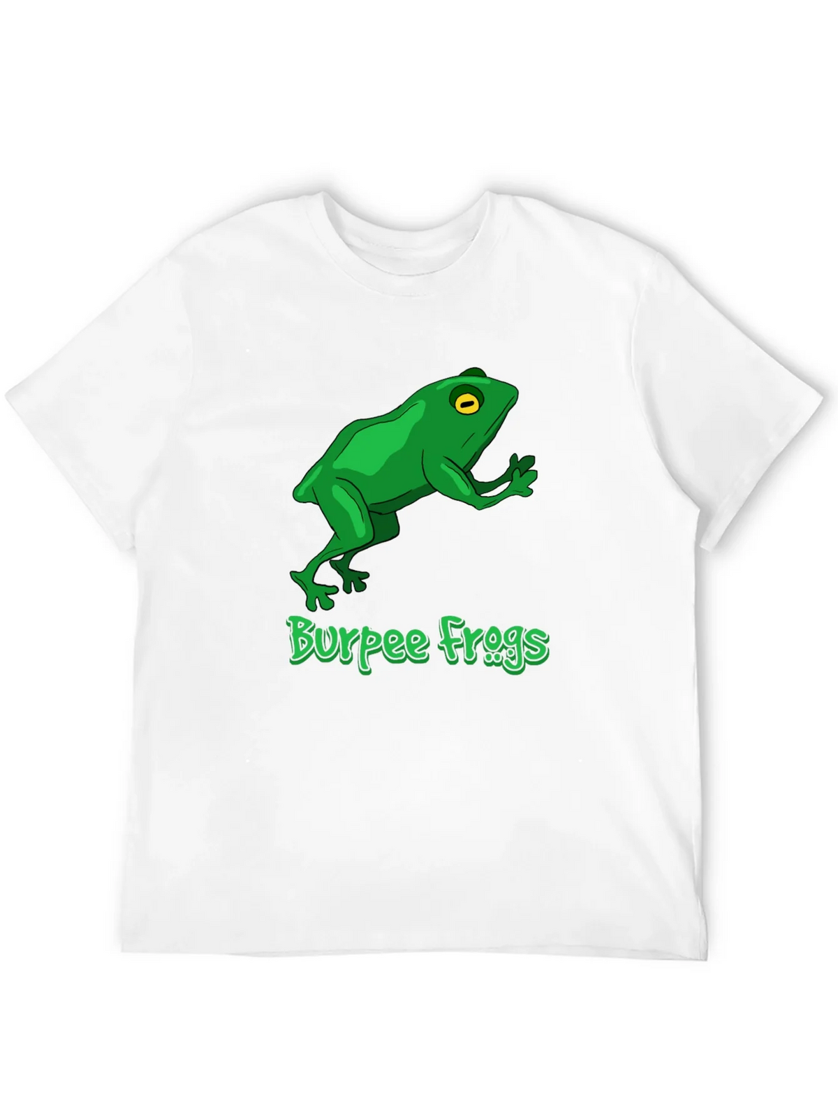 Burpee Frogs Graphic Tee - Black Cotton T-Shirt product image 11