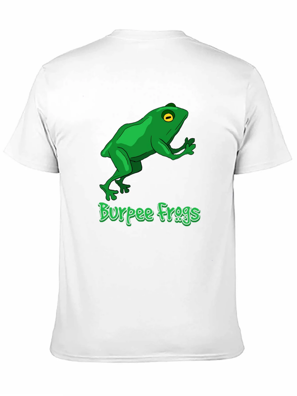 Burpee Frogs Graphic Tee - Black Cotton T-Shirt product image 10