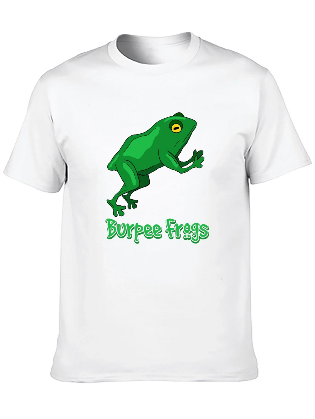 Burpee Frogs Graphic Tee - Black Cotton T-Shirt product image 9