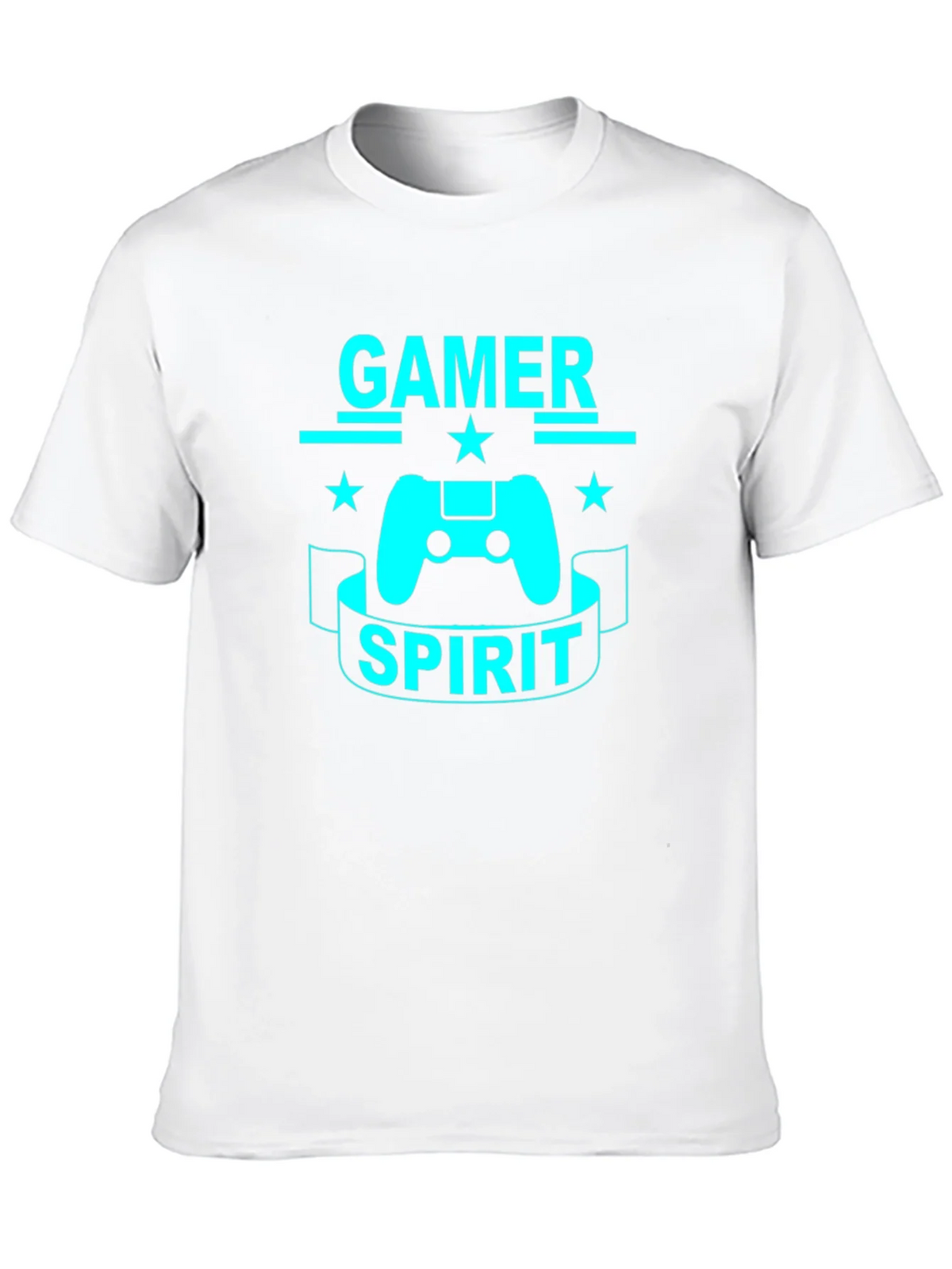 Gamer Spirit T-Shirt - Black Cotton Tee for Gaming product image 8