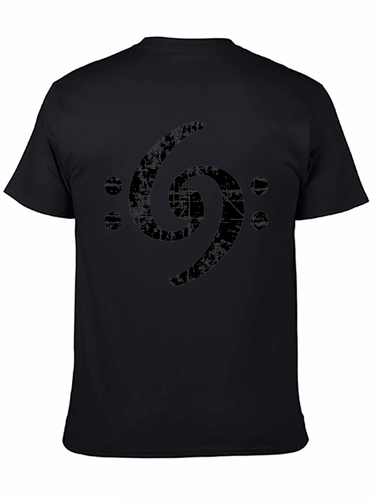 Bass Clef Symbol Graphic Tee - Black product image 4