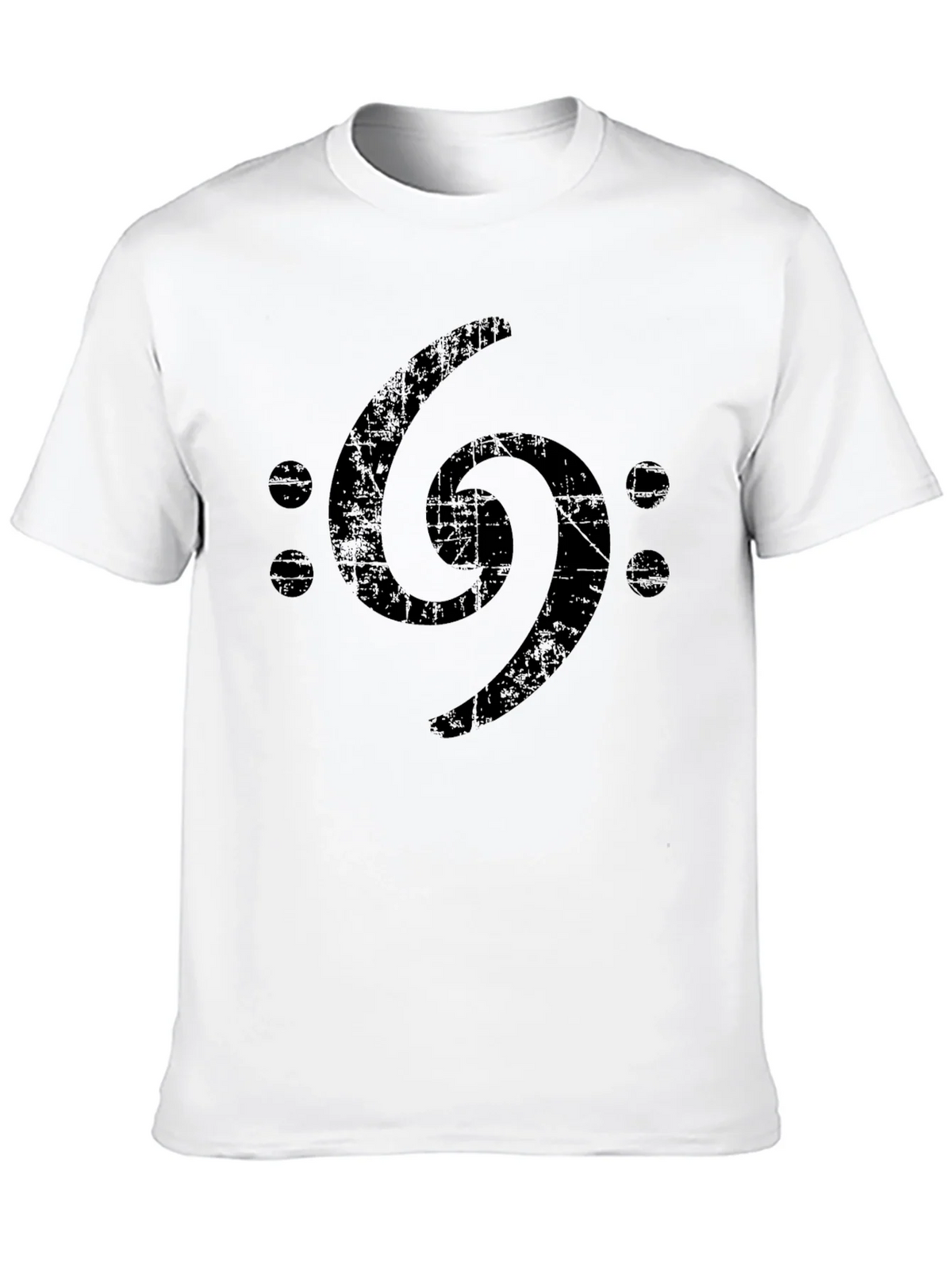 Bass Clef Symbol Graphic Tee - Black product image 9