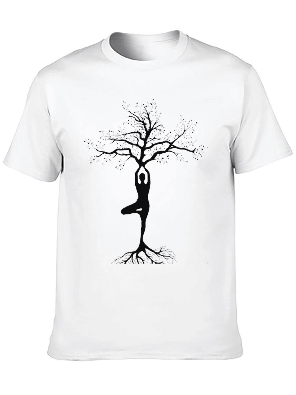 Yoga Tree Graphic Tee - Nature Inspired Comfort product image 4