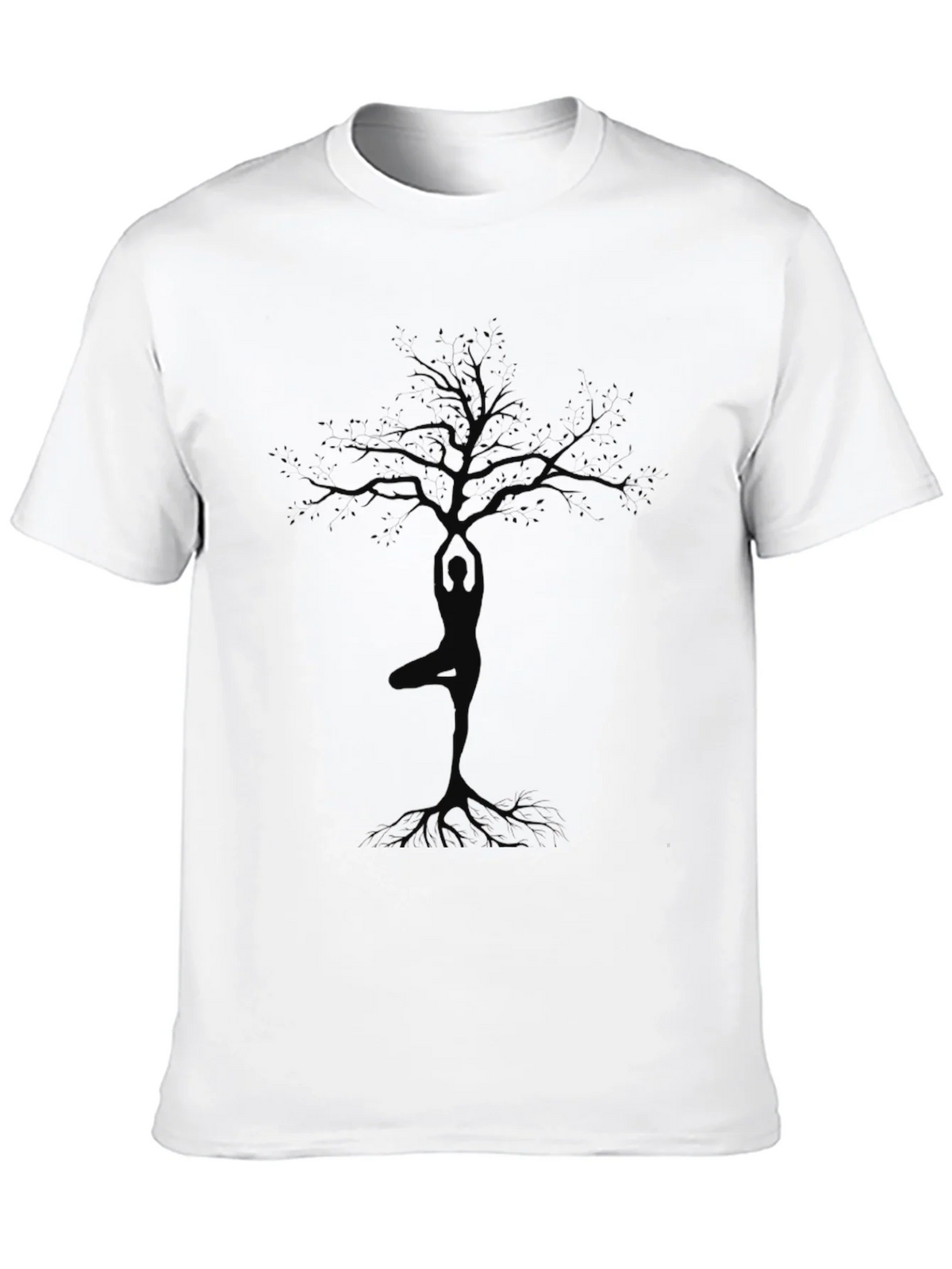 Yoga Tree Graphic Tee - Nature Inspired Comfort product image 4