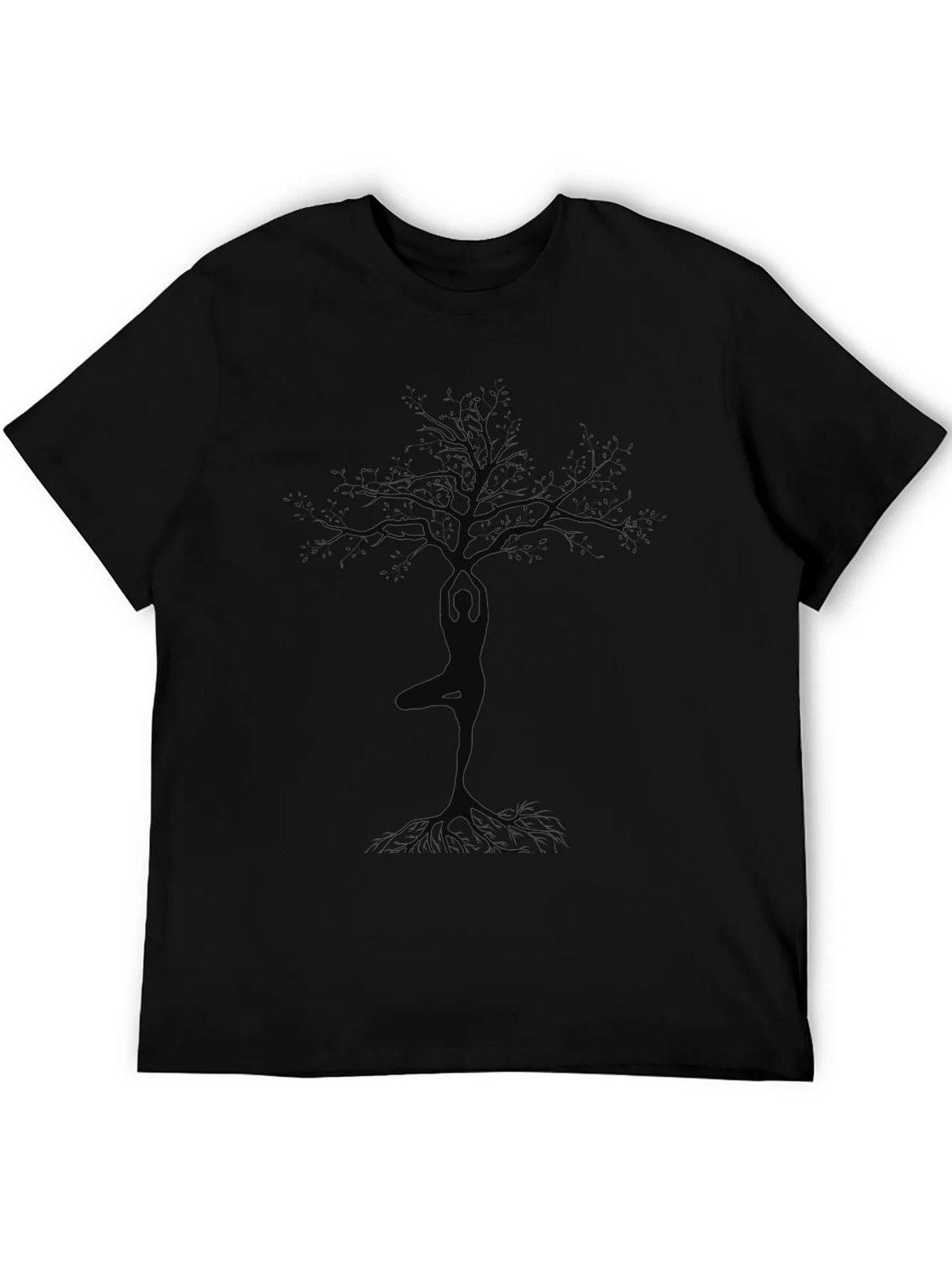 Yoga Tree Graphic Tee - Nature Inspired Comfort product image 1