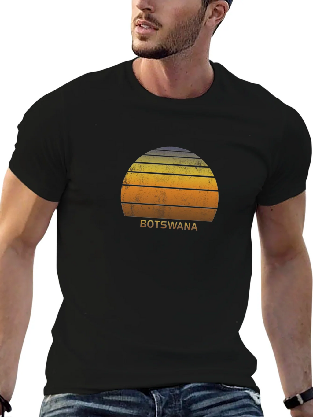Vintage Botswana Sunset T-Shirt - Retro Graphic Tee product image 6