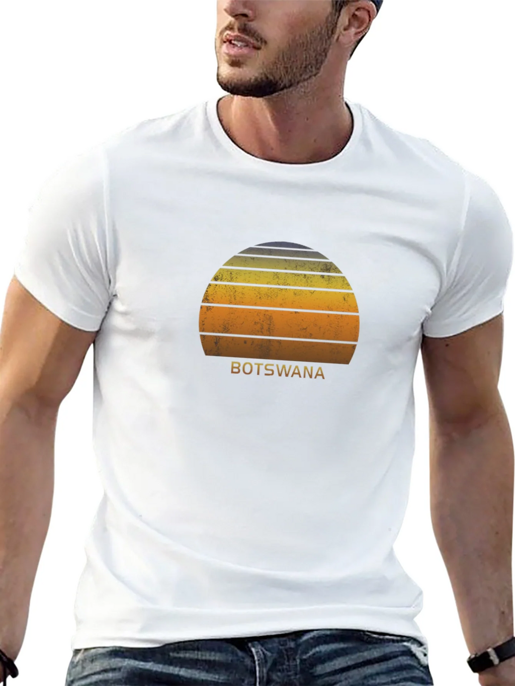 Vintage Botswana Sunset T-Shirt - Retro Graphic Tee product image 12