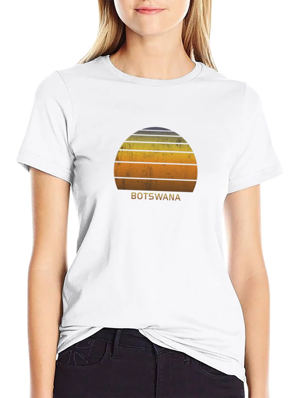 Vintage Botswana Sunset T-Shirt - Retro Graphic Tee product image 8