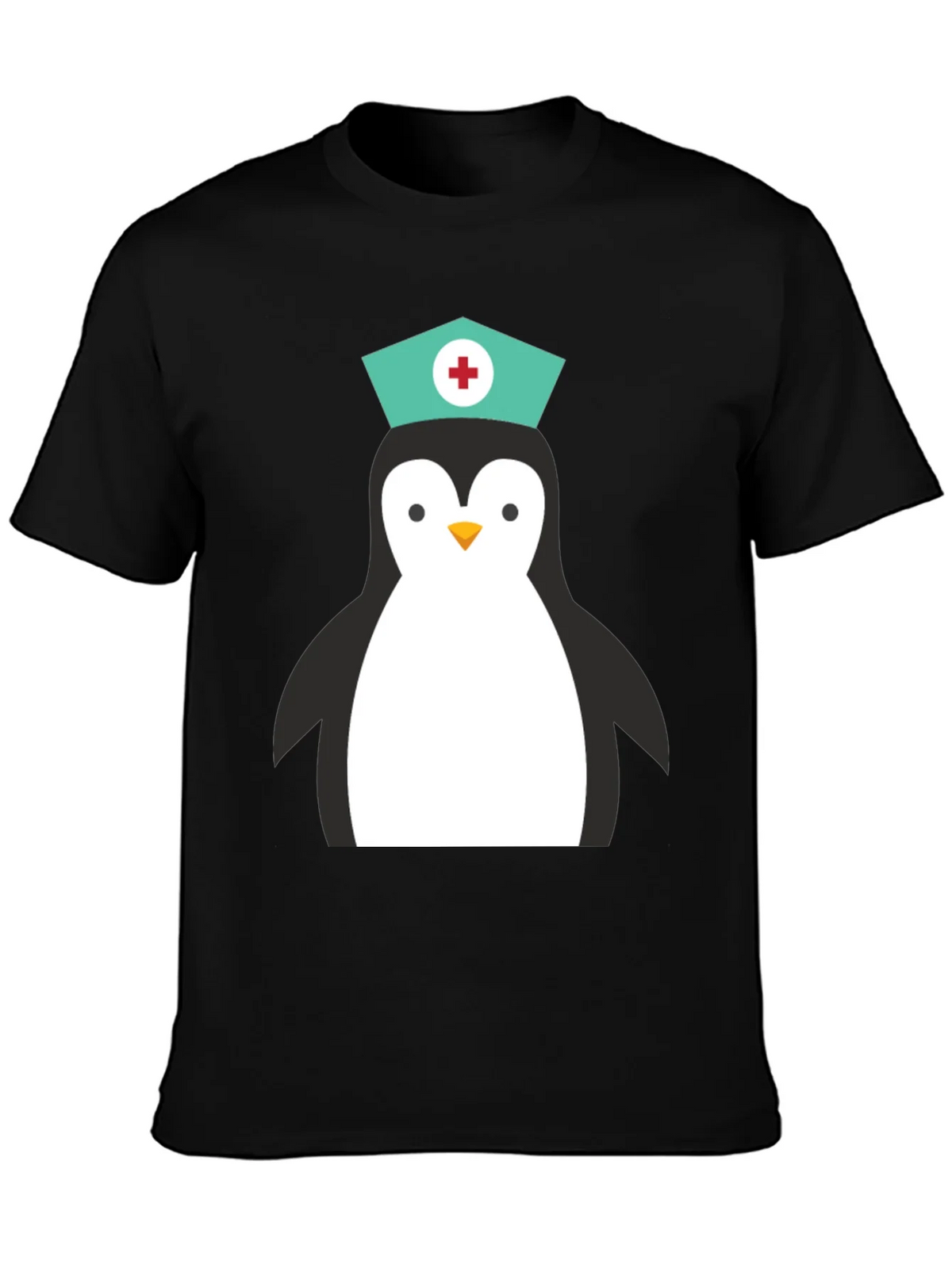 Nurse Penguin Graphic T-Shirt product image 3