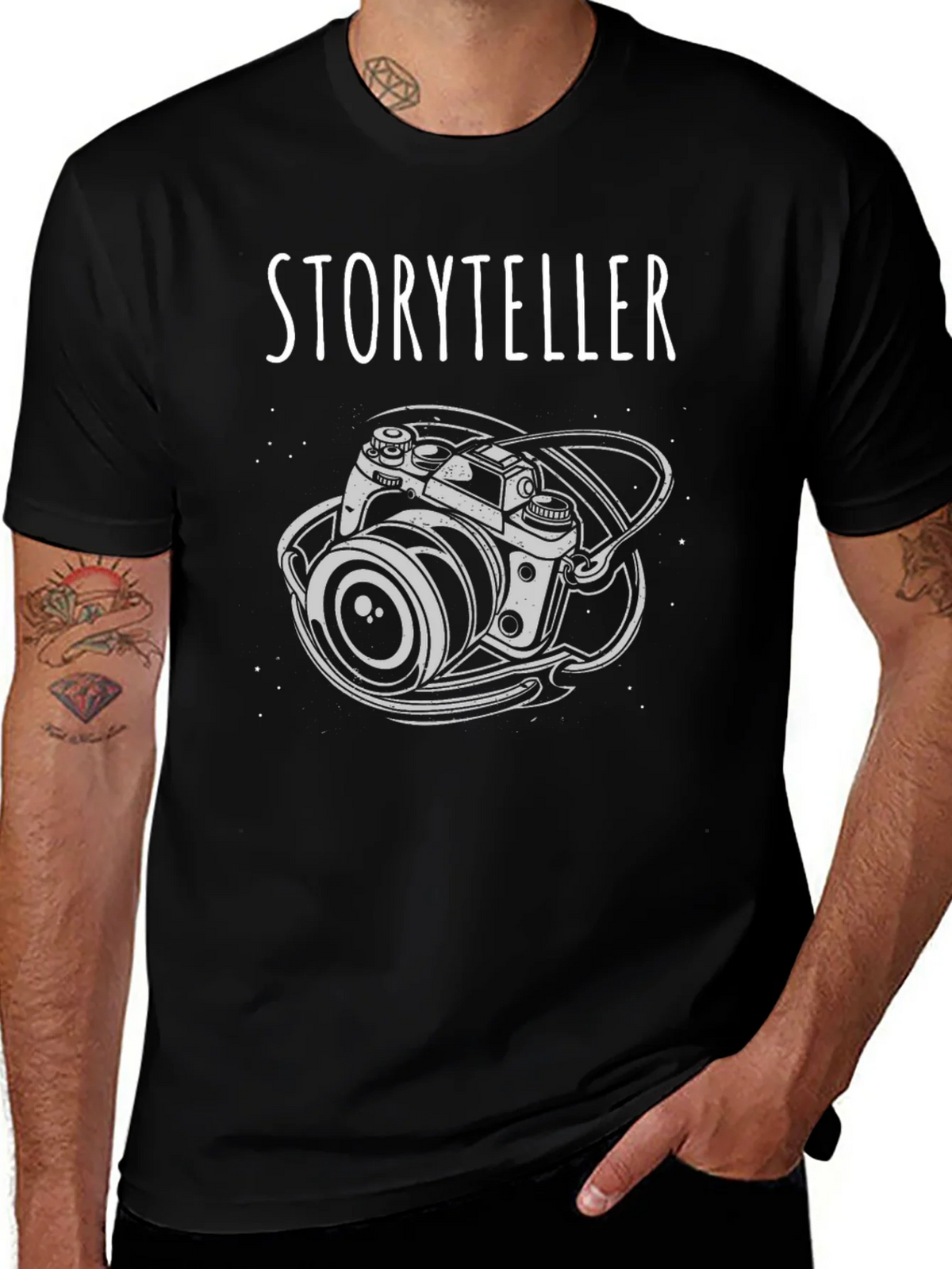 Storyteller Camera Graphic T-Shirt product image 1