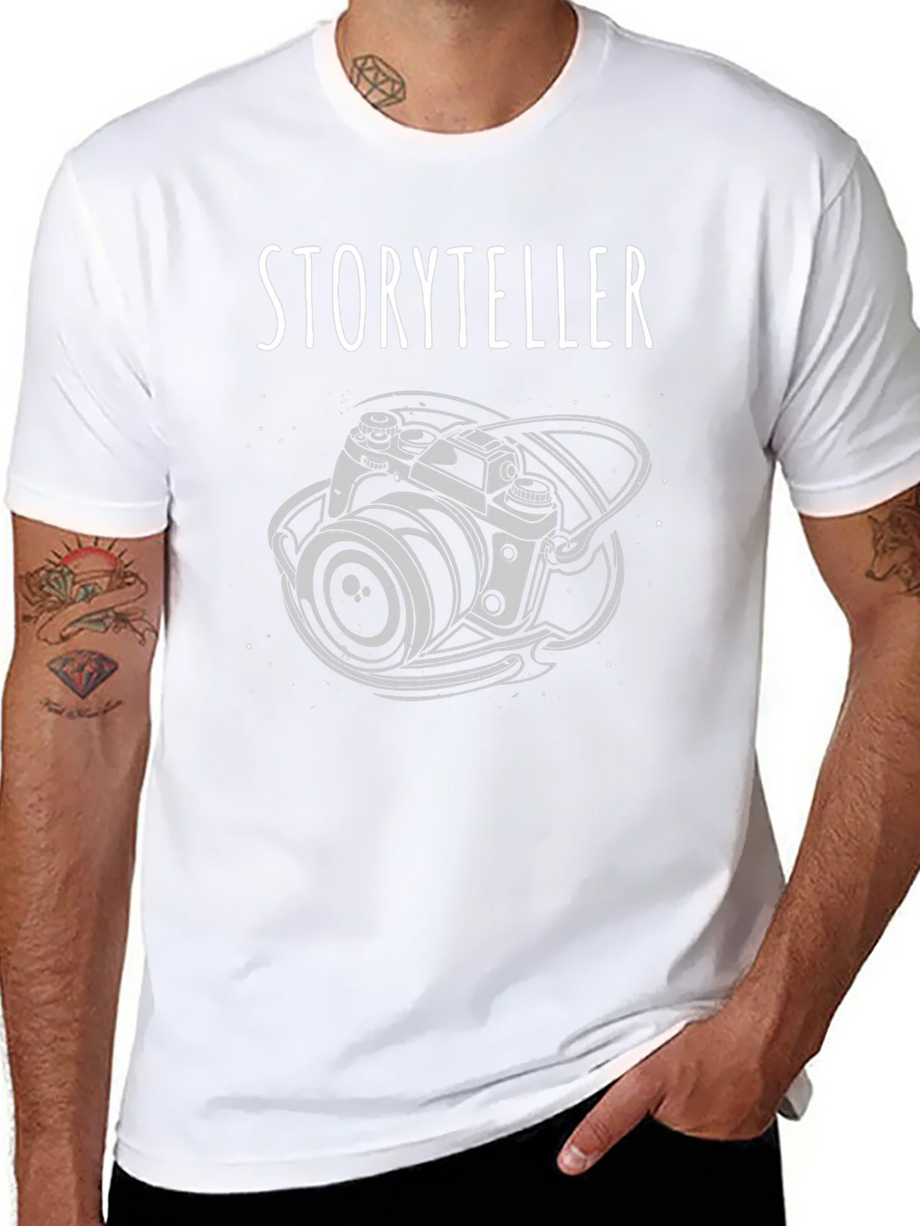 Storyteller Camera Graphic T-Shirt product image 7