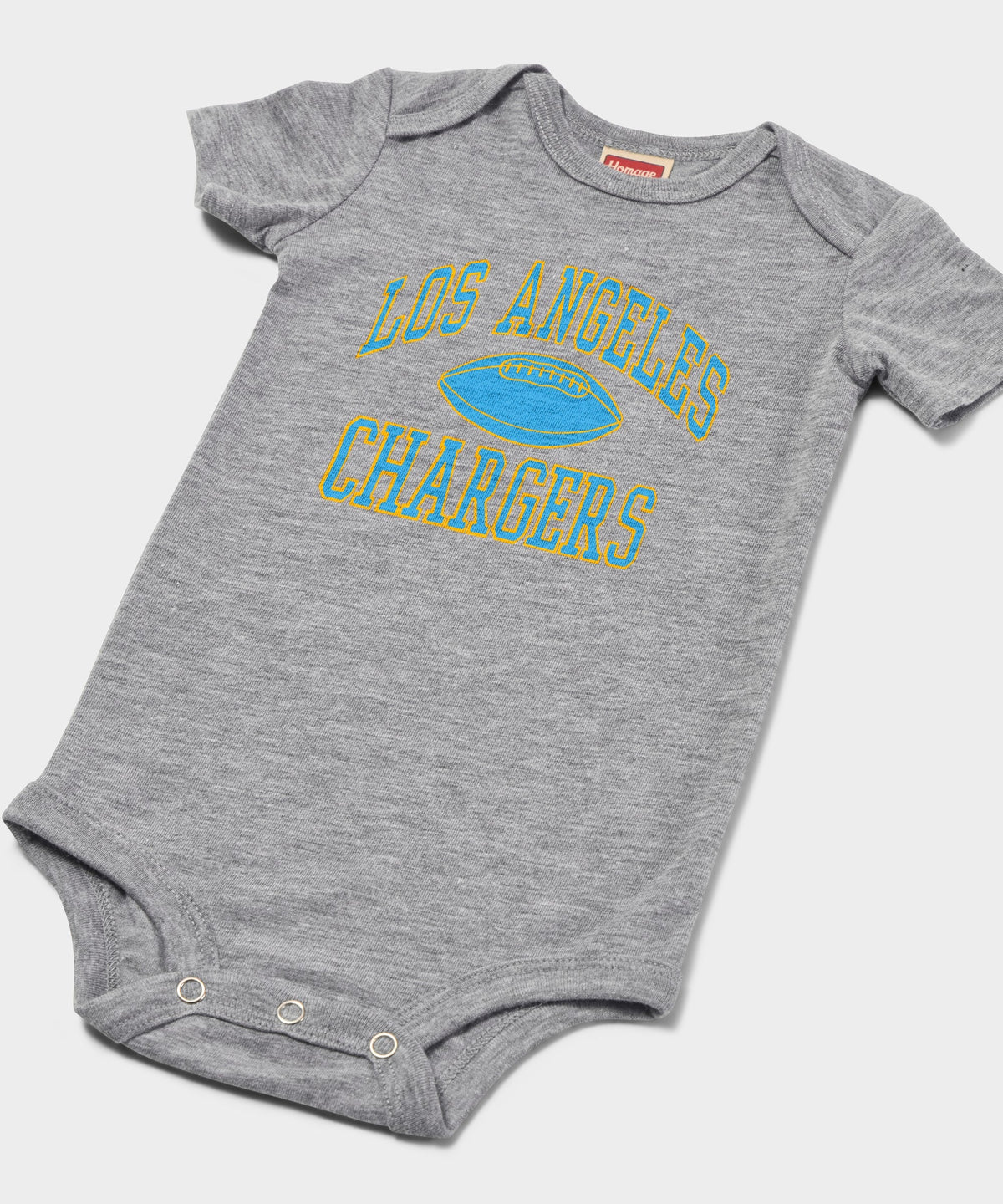 Los Angeles Chargers Gridiron Baby One Piece