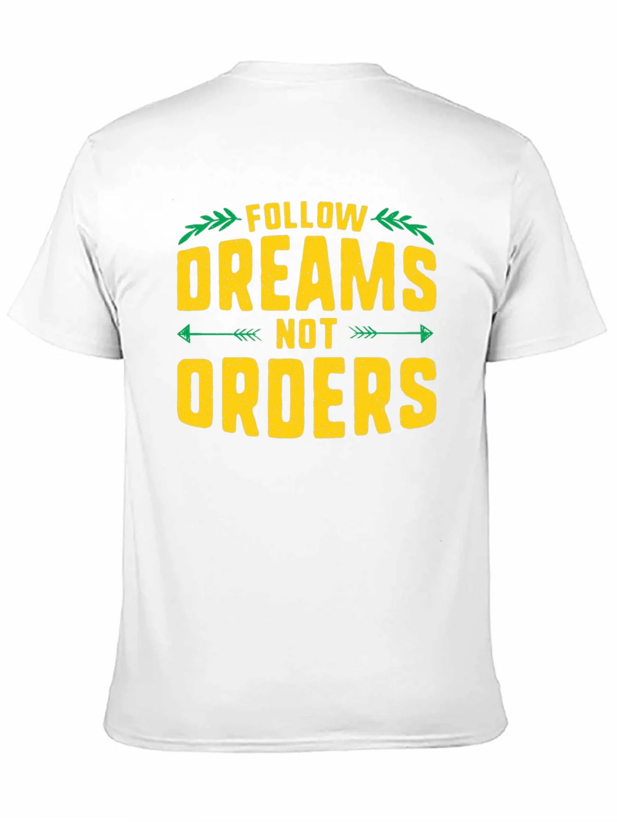 Follow Dreams Not Orders Graphic Tee - Black product image 10
