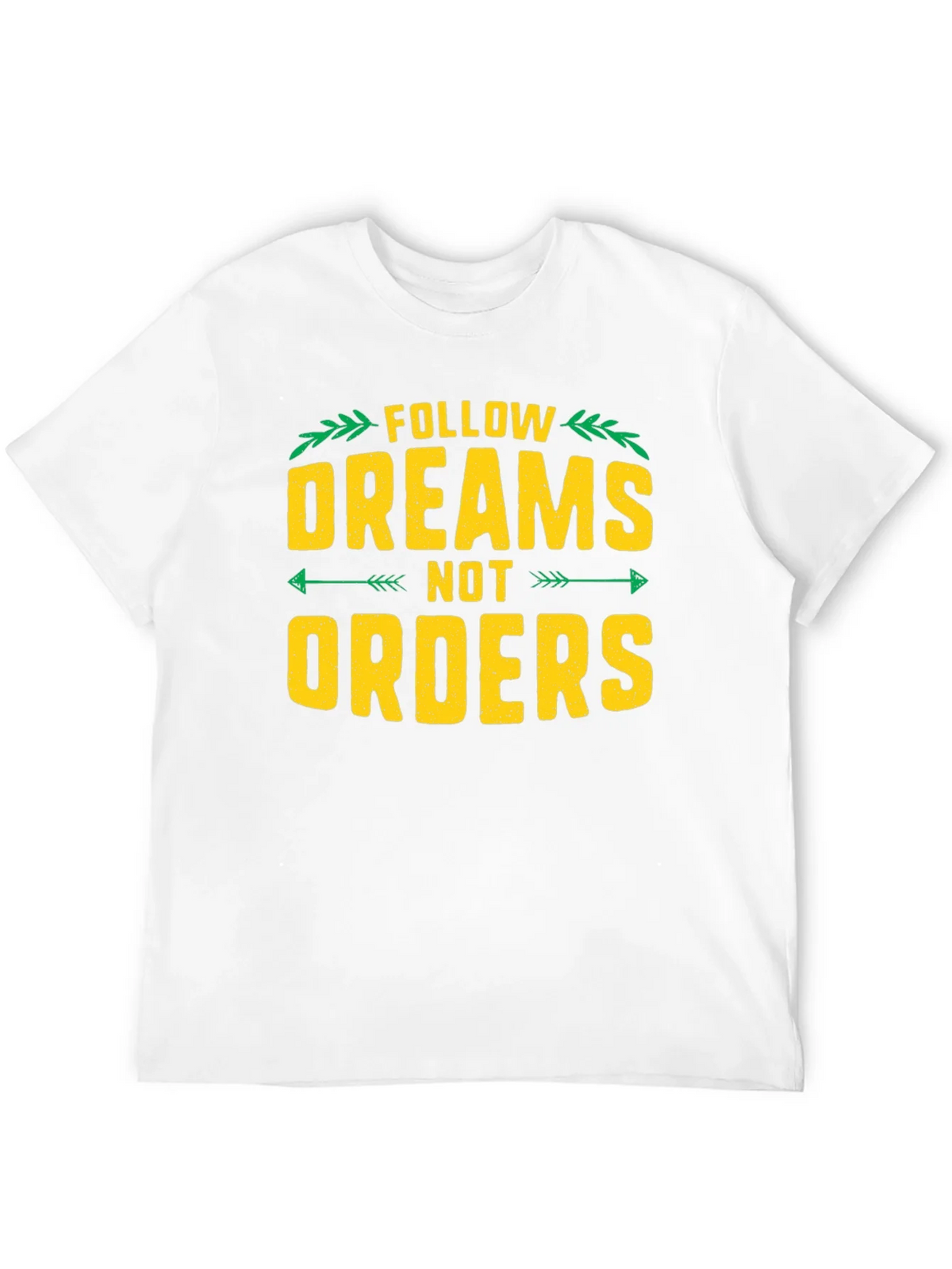 Follow Dreams Not Orders Graphic Tee - Black product image 11