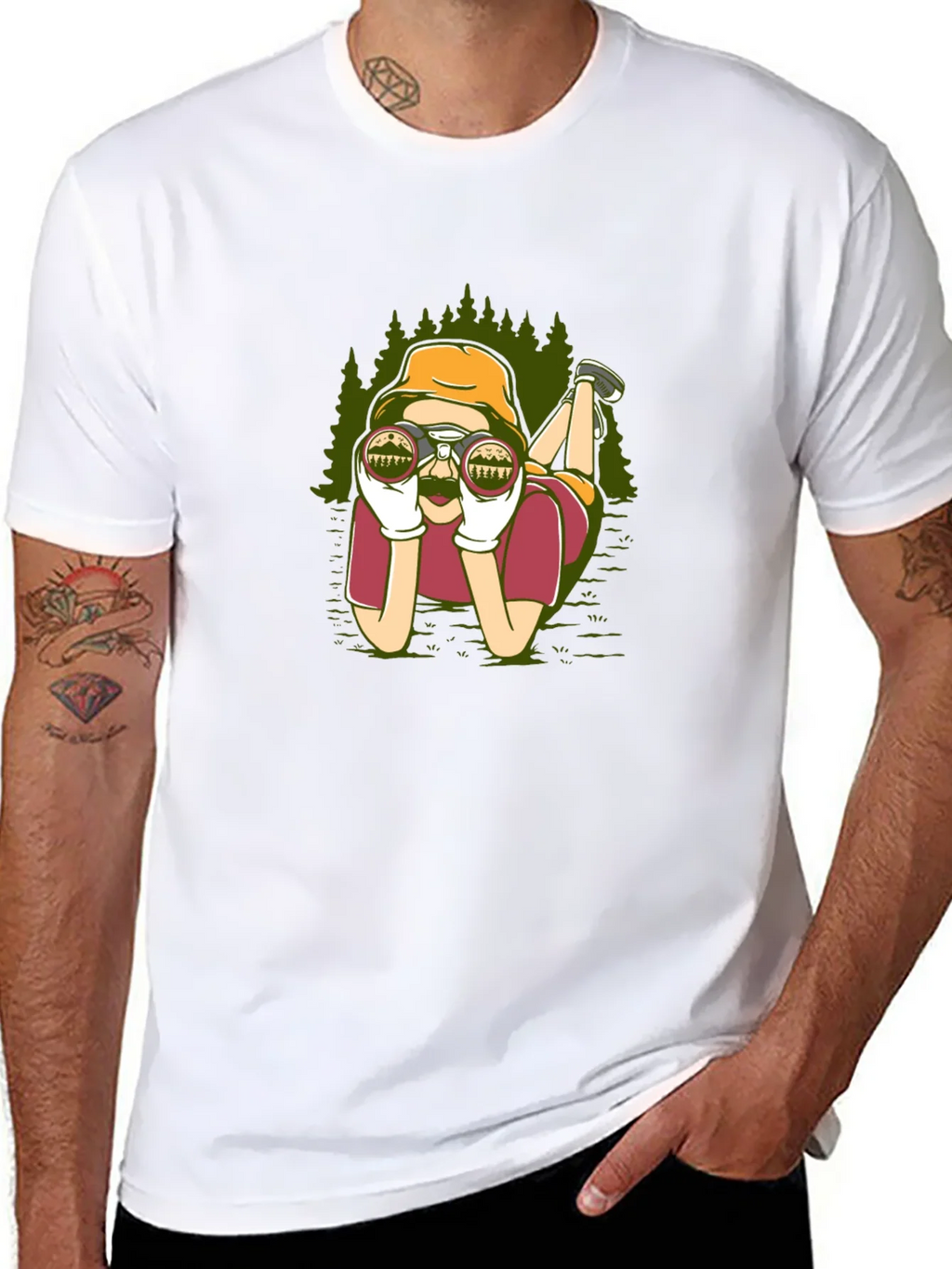 Binocular Forest T-Shirt product image 7