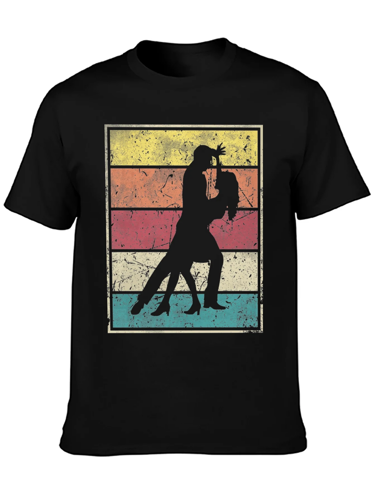 Vintage Style Salsa Dancing T-Shirt product image 3