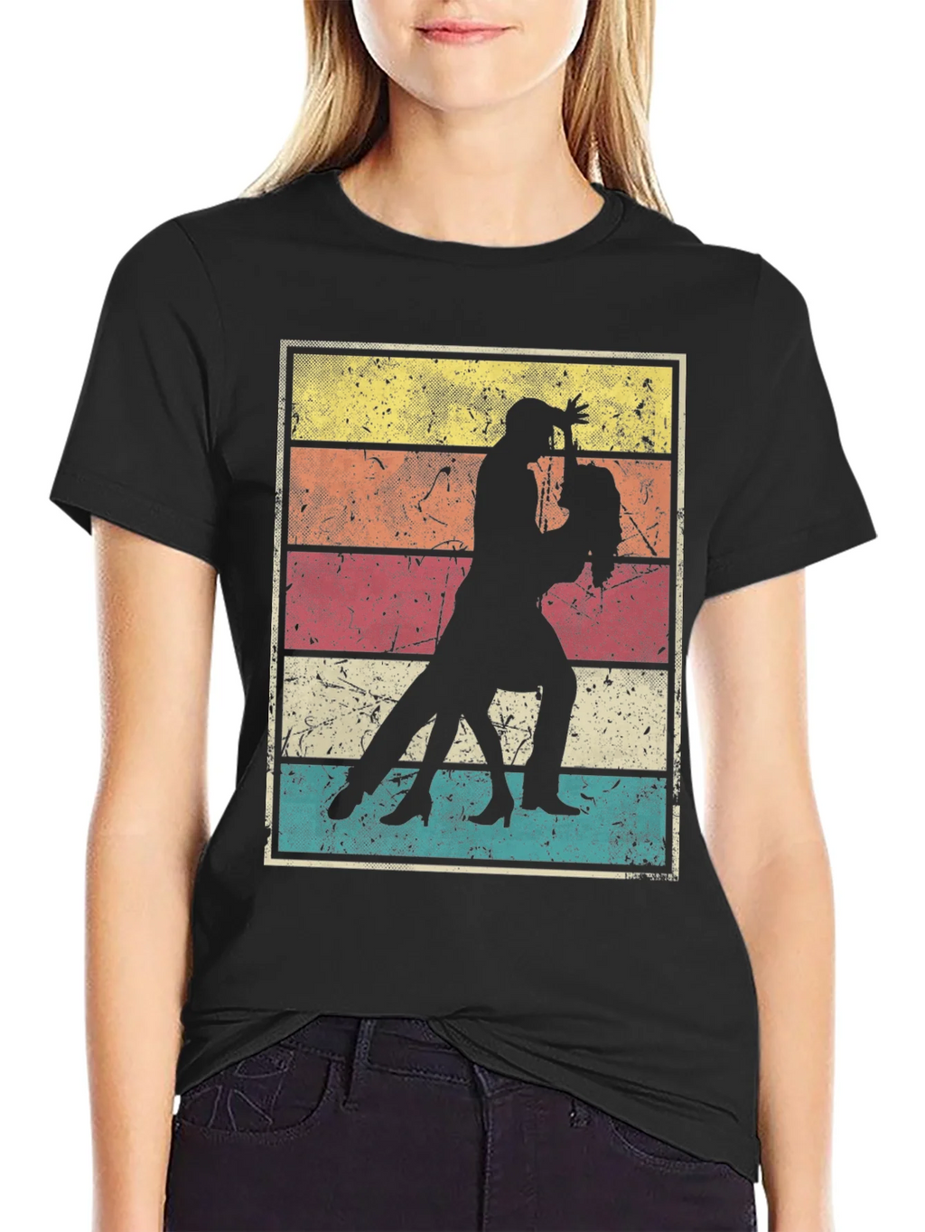 Vintage Style Salsa Dancing T-Shirt product image 2