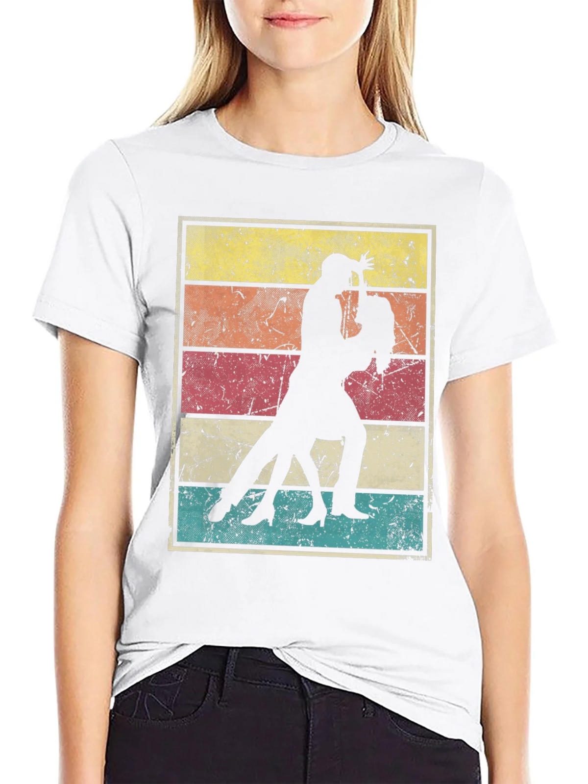 Vintage Style Salsa Dancing T-Shirt product image 8