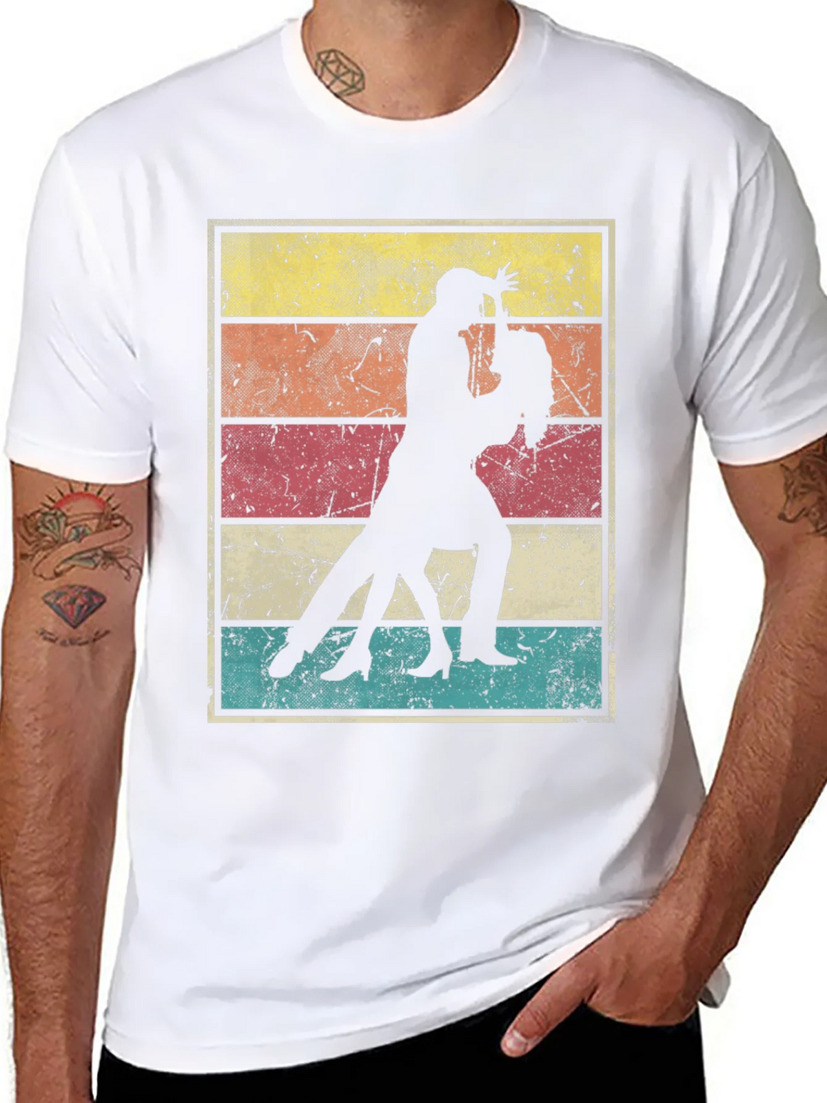 Vintage Style Salsa Dancing T-Shirt product image 7