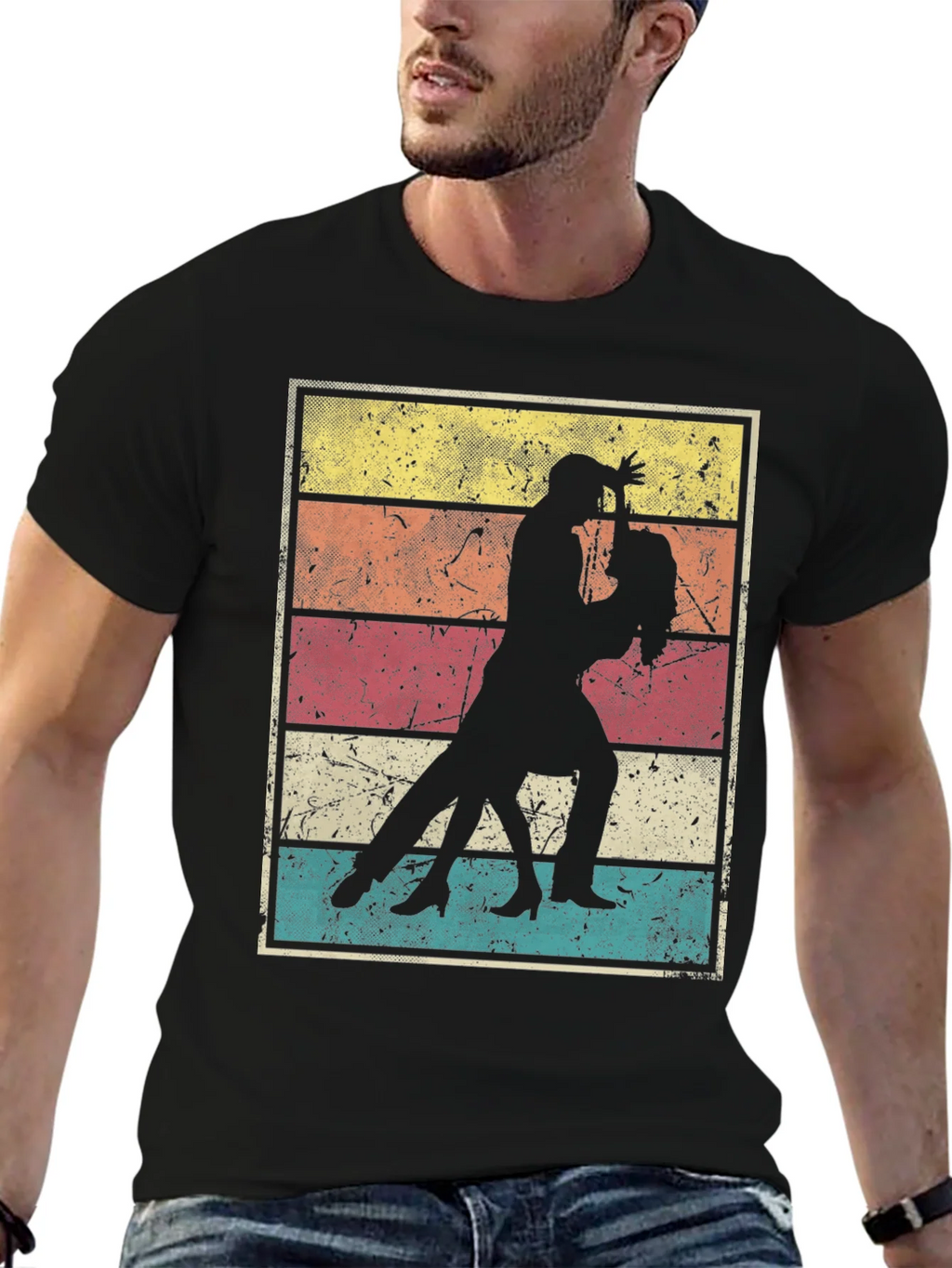 Vintage Style Salsa Dancing T-Shirt product image 6