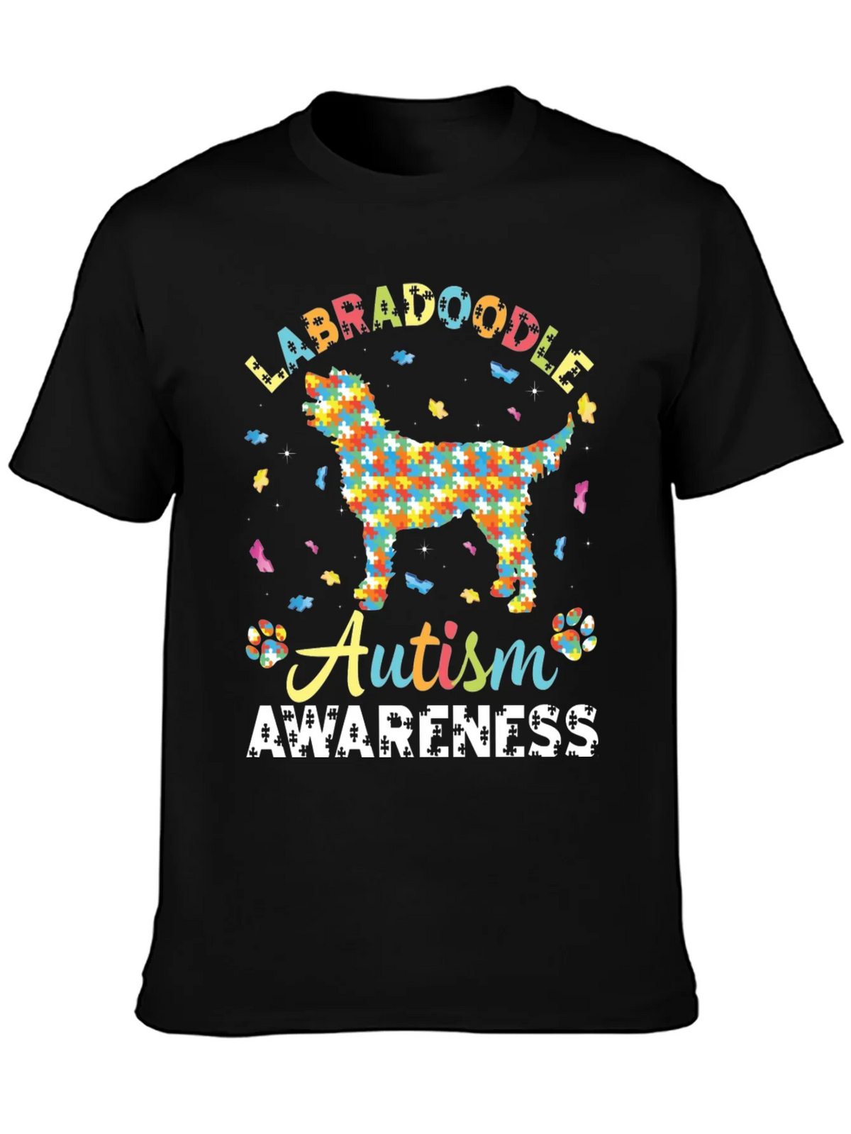 Labradoodle Autism Awareness T-Shirt product image 3