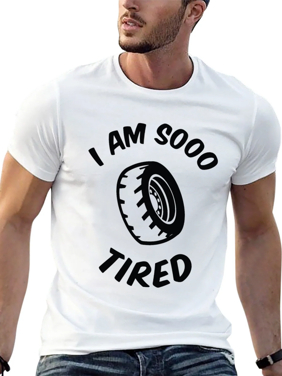 I am Sooo Tired Funny Graphic T-Shirt product image 12