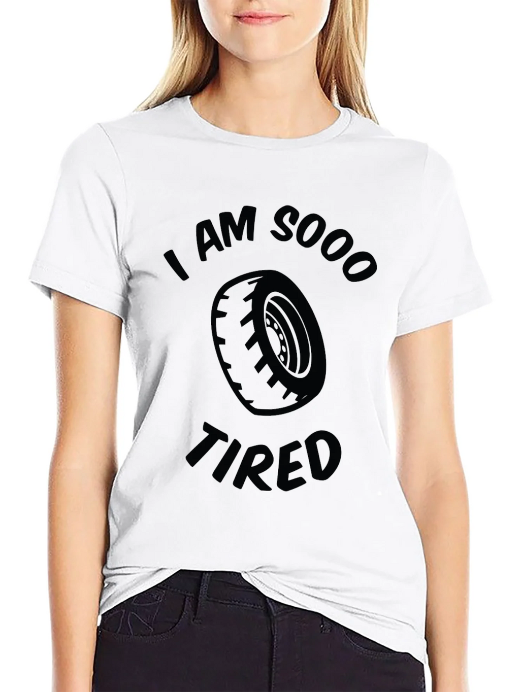 I am Sooo Tired Funny Graphic T-Shirt product image 8