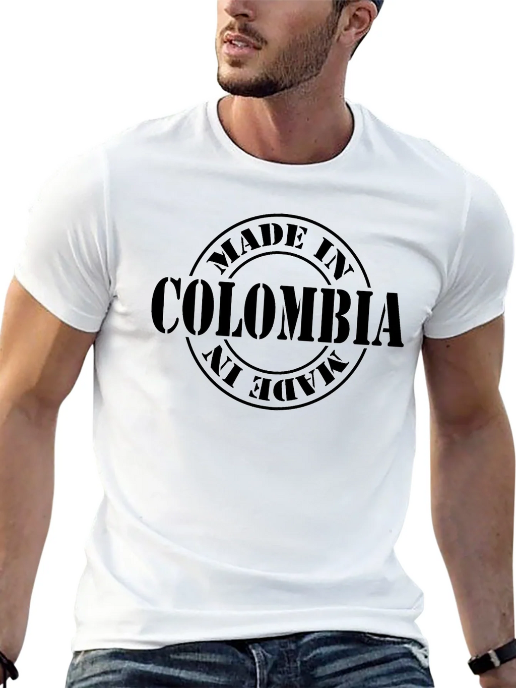 Made in Colombia Black T-Shirt product image 11