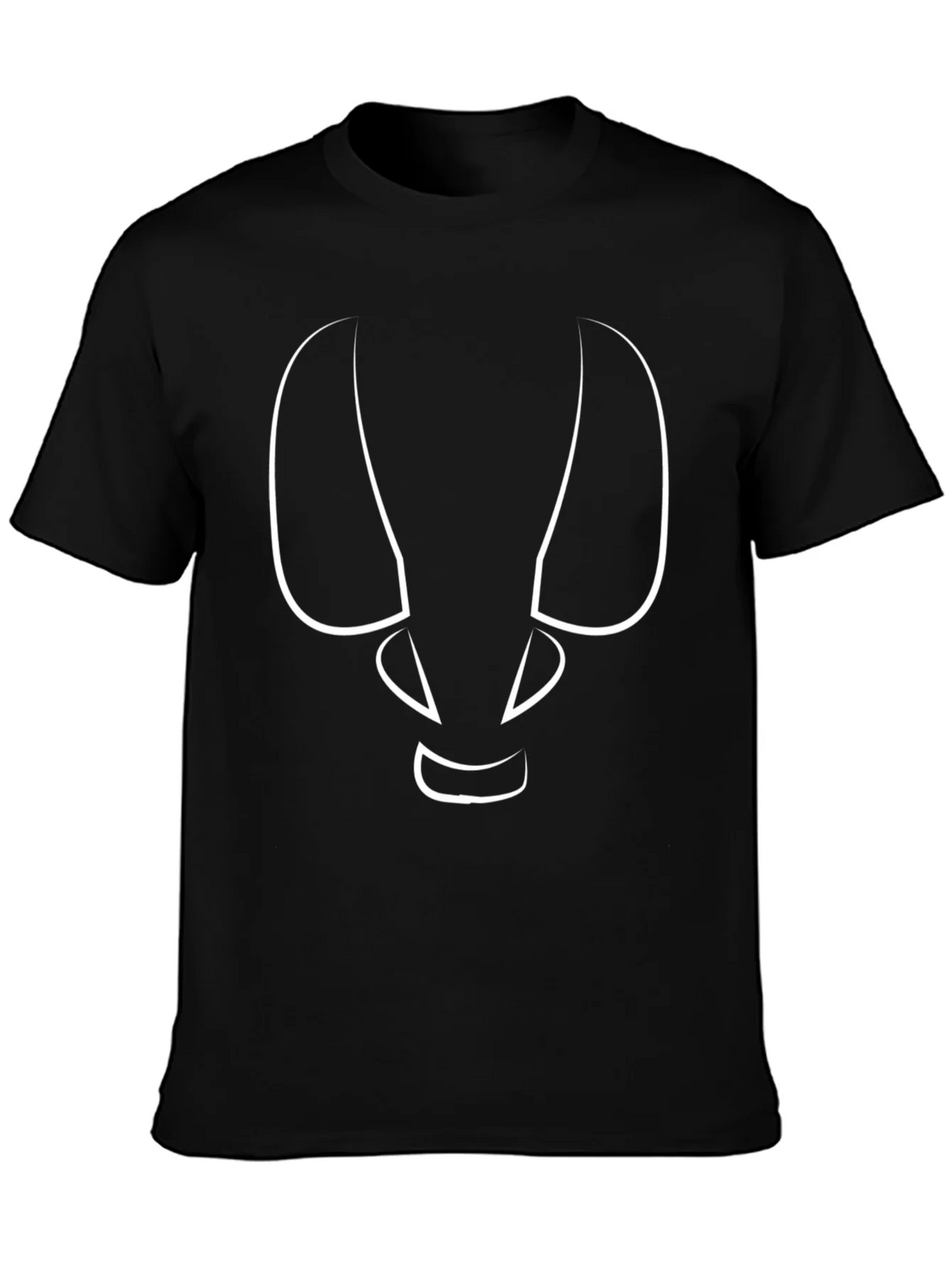 Abstract Face Graphic Tee - Modern Style product image 3