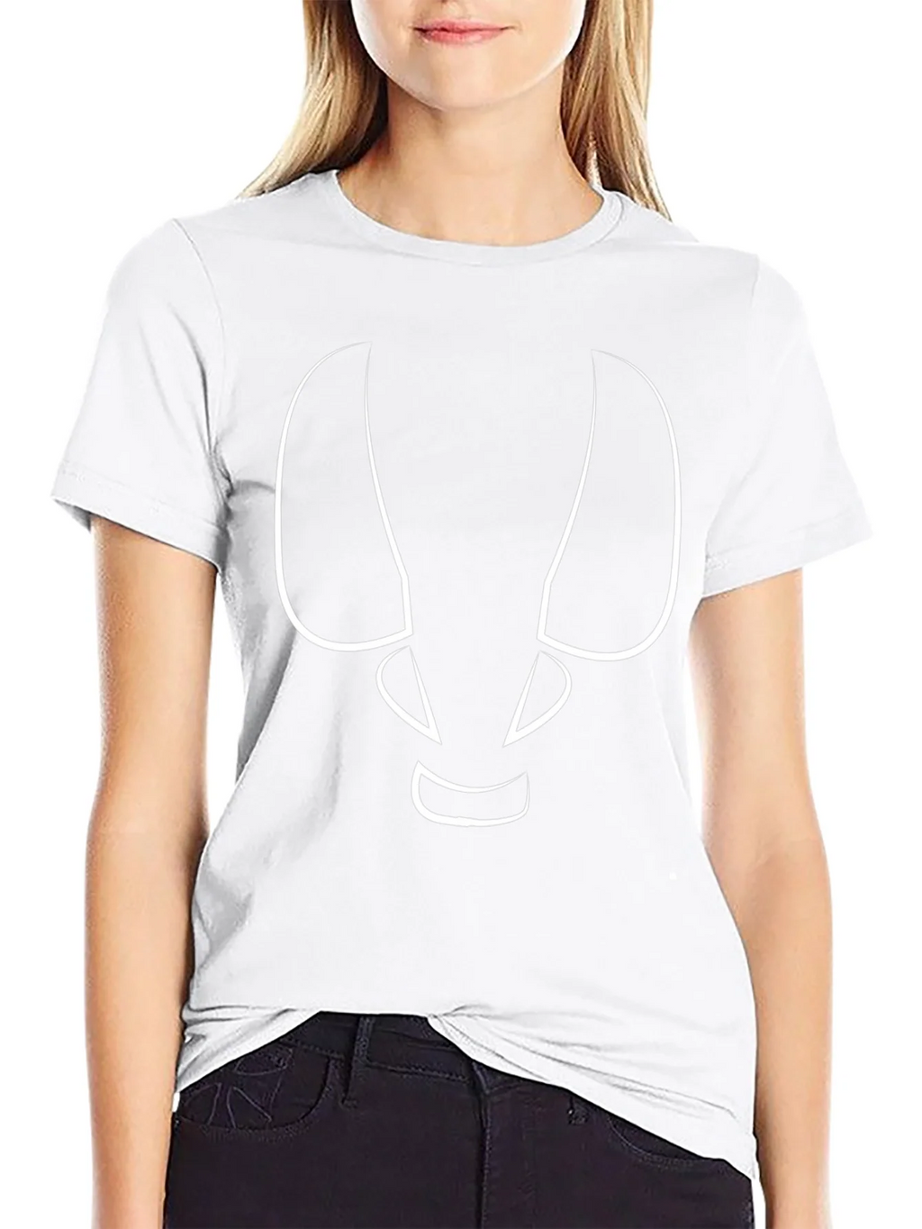 Abstract Face Graphic Tee - Modern Style product image 8