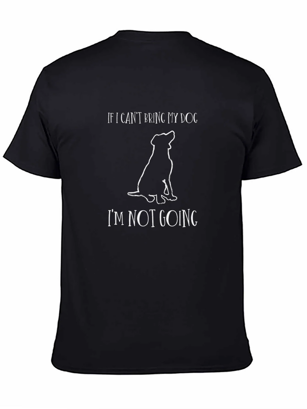 Dog Lovers Tee: If I Cant Bring My Im Not Going product image 4