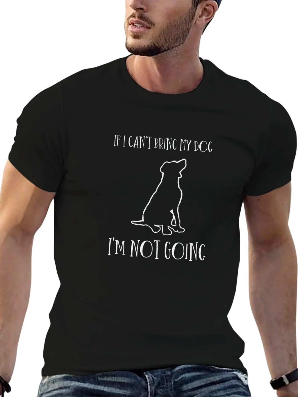 Dog Lovers Tee: If I Cant Bring My Im Not Going product image 6