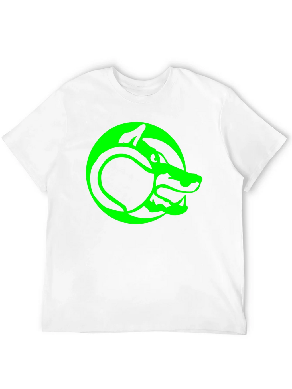 Green Serpent T-Shirt - Black Graphic Tee product image 11
