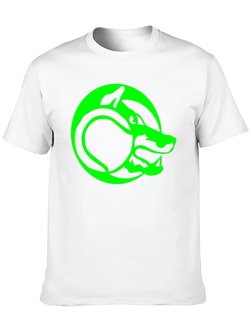 Green Serpent T-Shirt - Black Graphic Tee product image 9