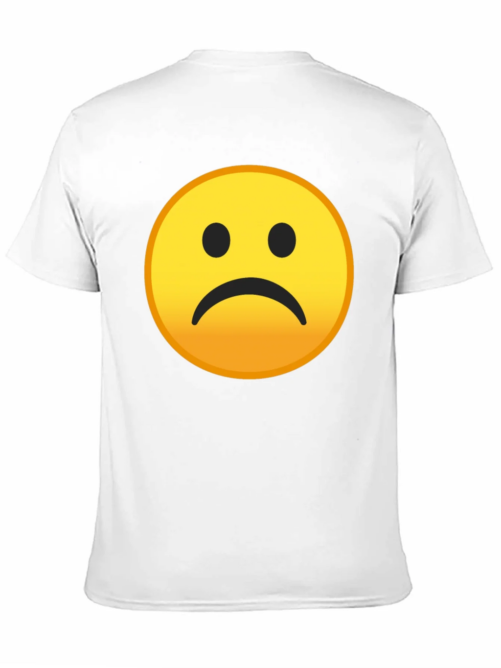 Sad Emoji Graphic Black T-Shirt product image 10