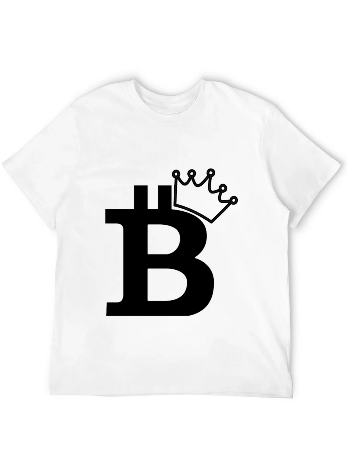 Bitcoin Crown Black T-Shirt - Crypto King product image 11