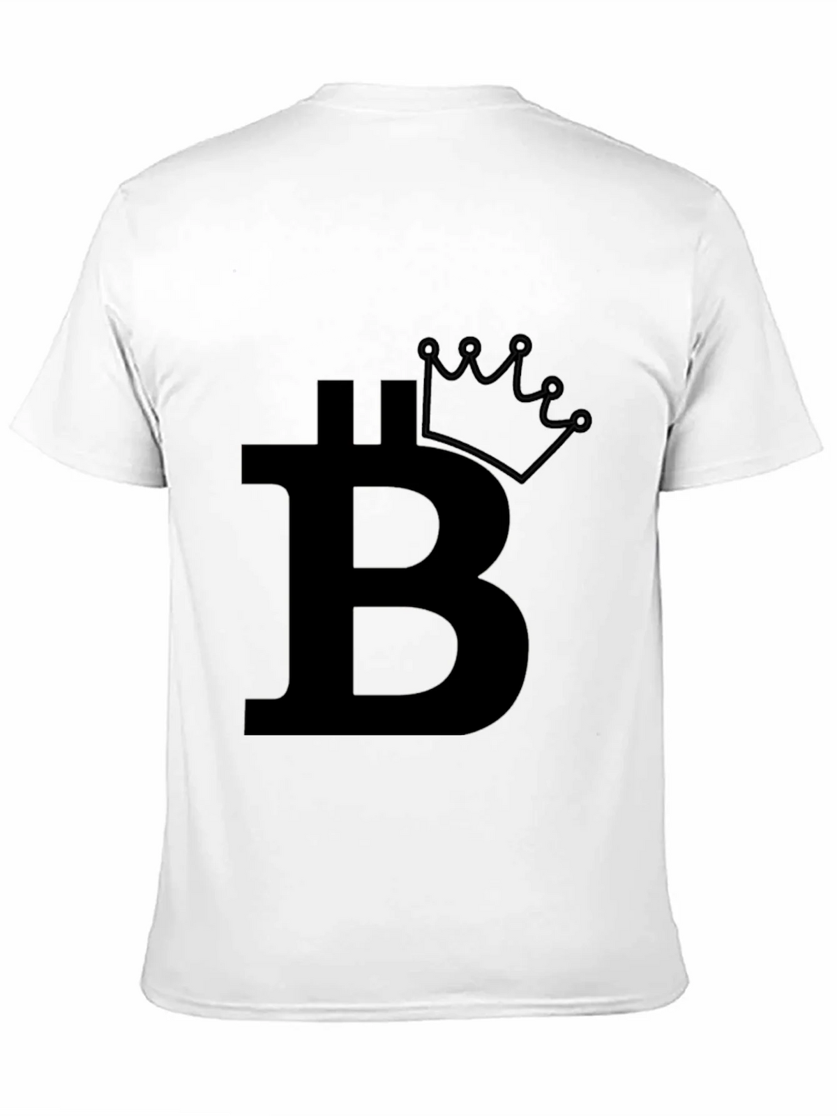 Bitcoin Crown Black T-Shirt - Crypto King product image 10