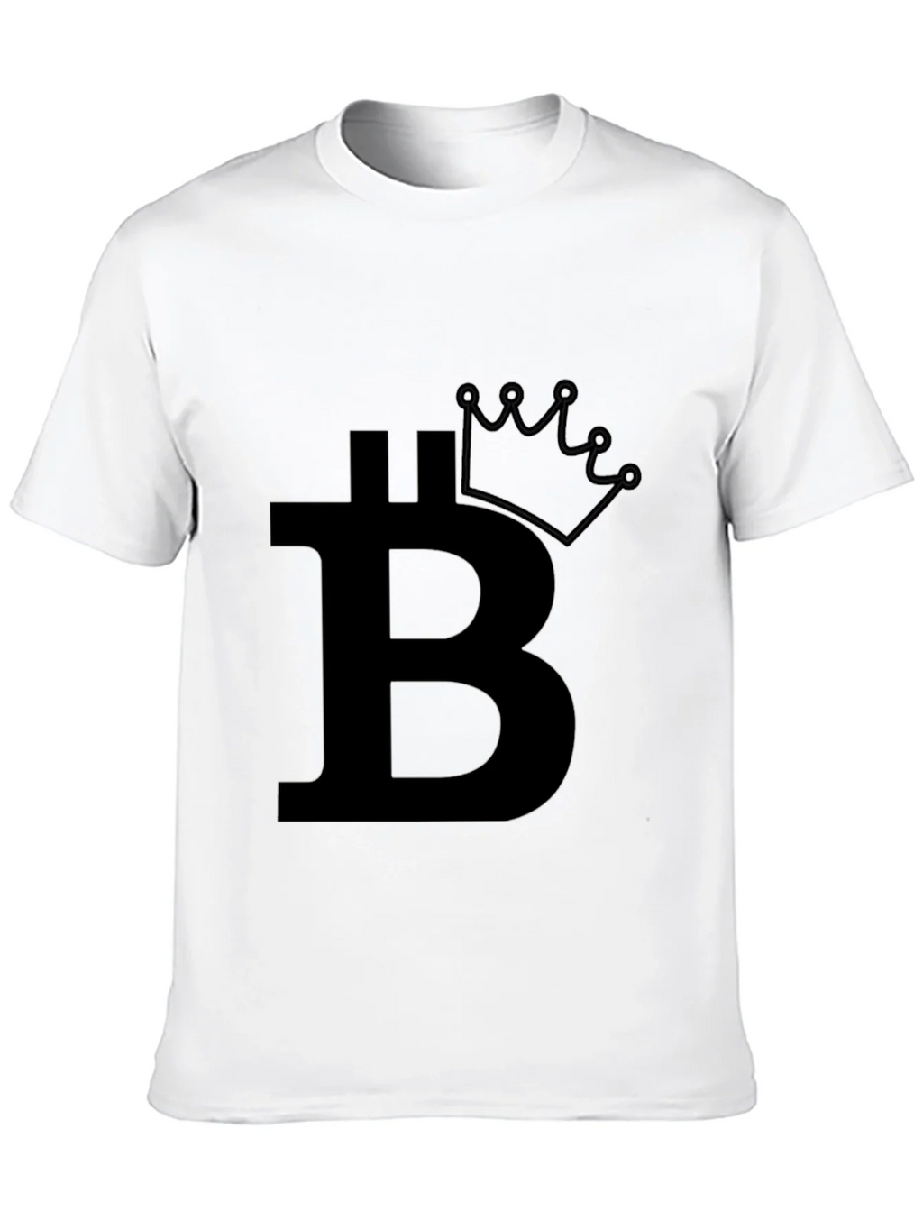 Bitcoin Crown Black T-Shirt - Crypto King product image 9