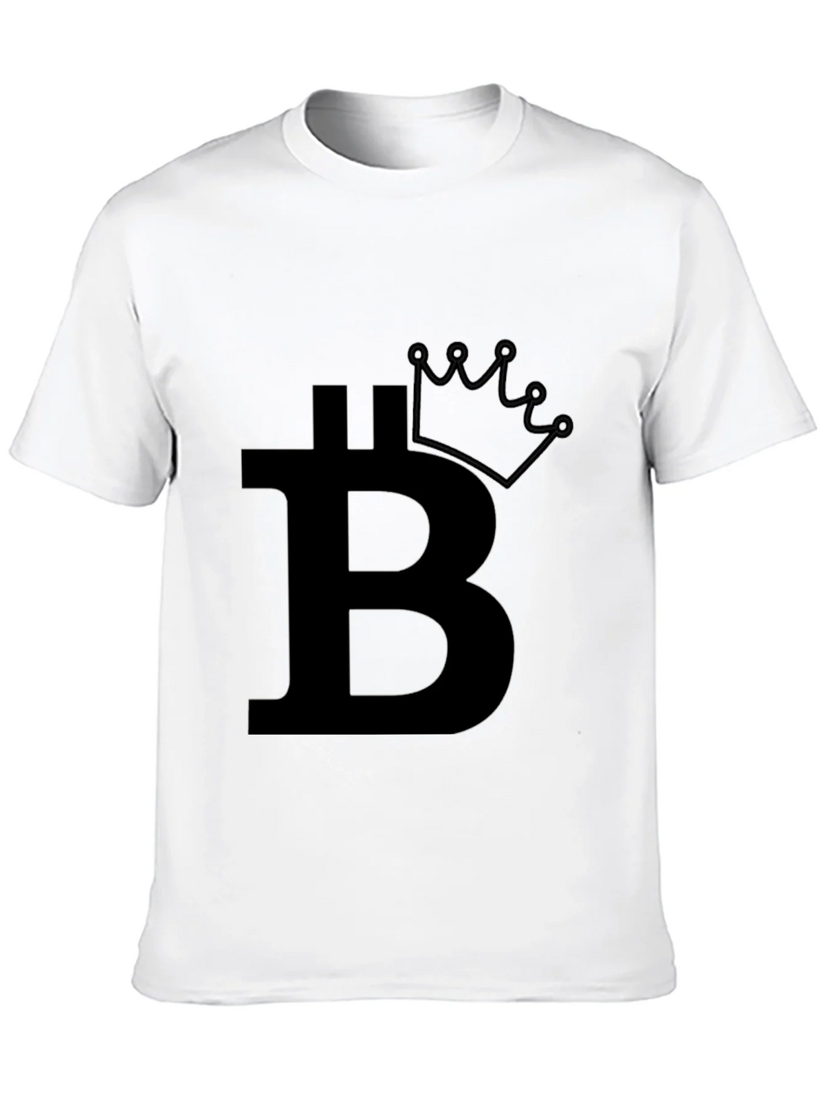 Bitcoin Crown Black T-Shirt - Crypto King product image 9