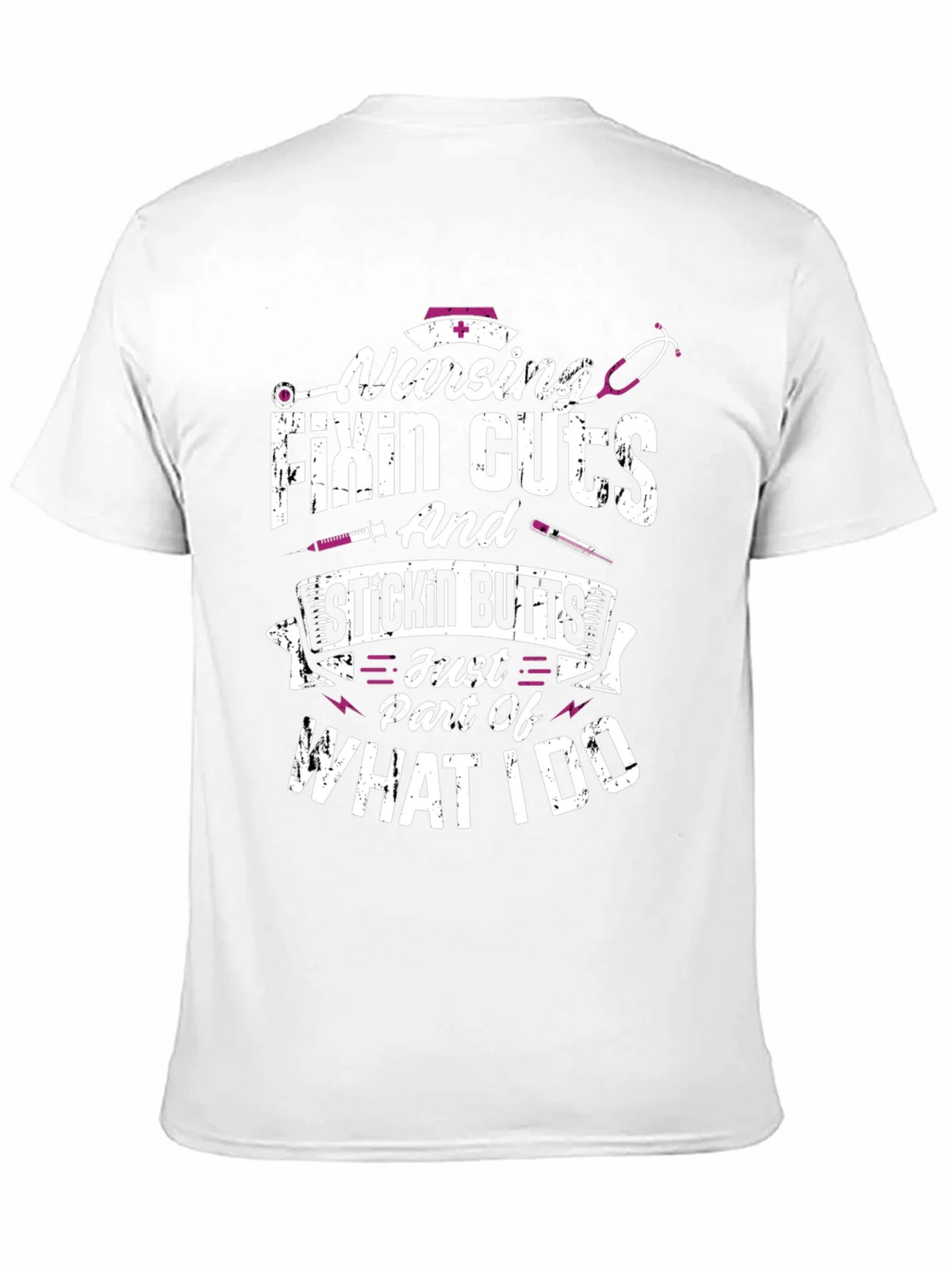 Nursing Fixin Cuts & Stickin Butts T-Shirt product image 10
