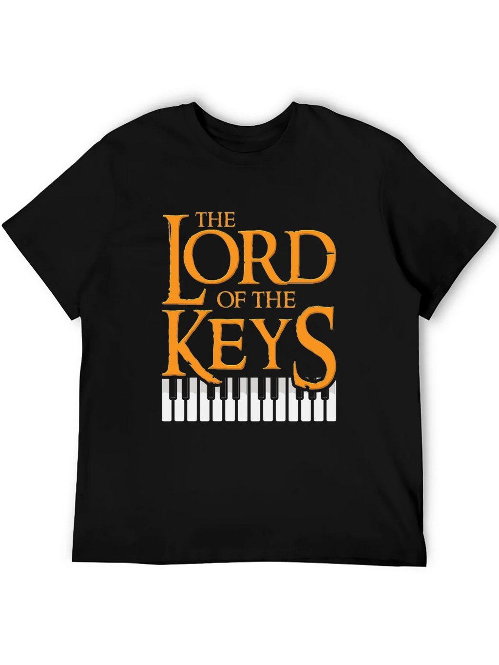 Lord of the Keys T-Shirt - Piano Keyboard Design product image 5