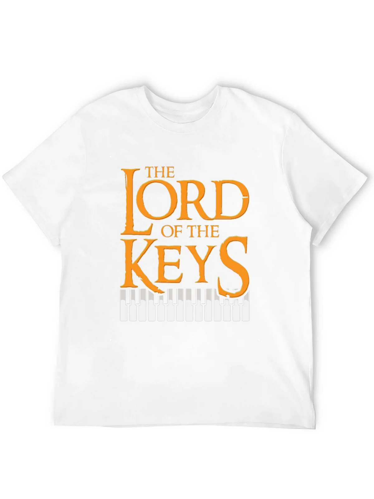 Lord of the Keys T-Shirt - Piano Keyboard Design product image 8
