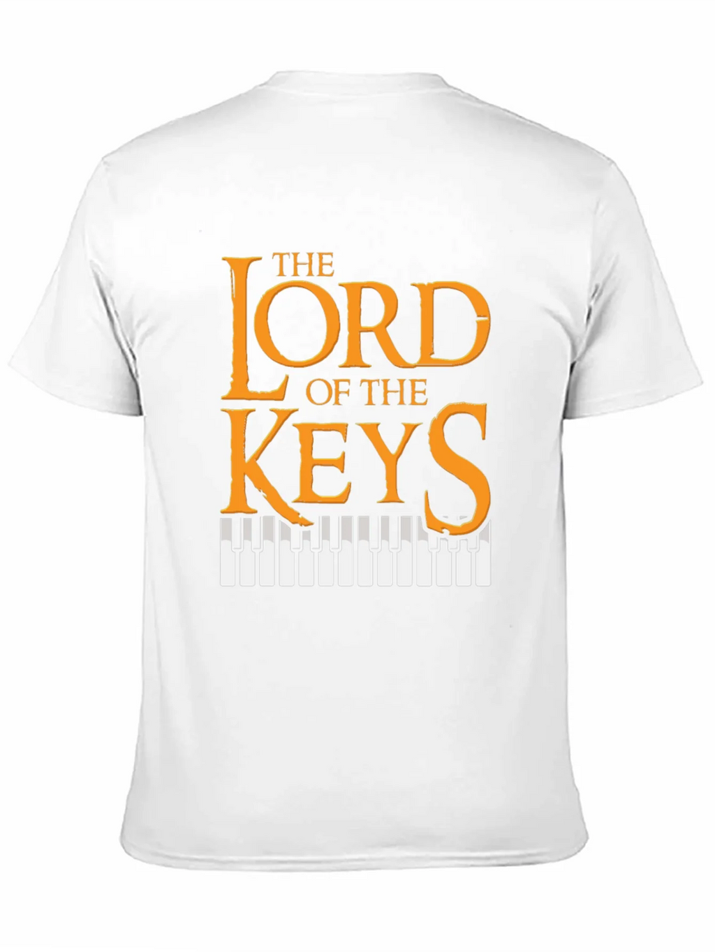 Lord of the Keys T-Shirt - Piano Keyboard Design product image 7
