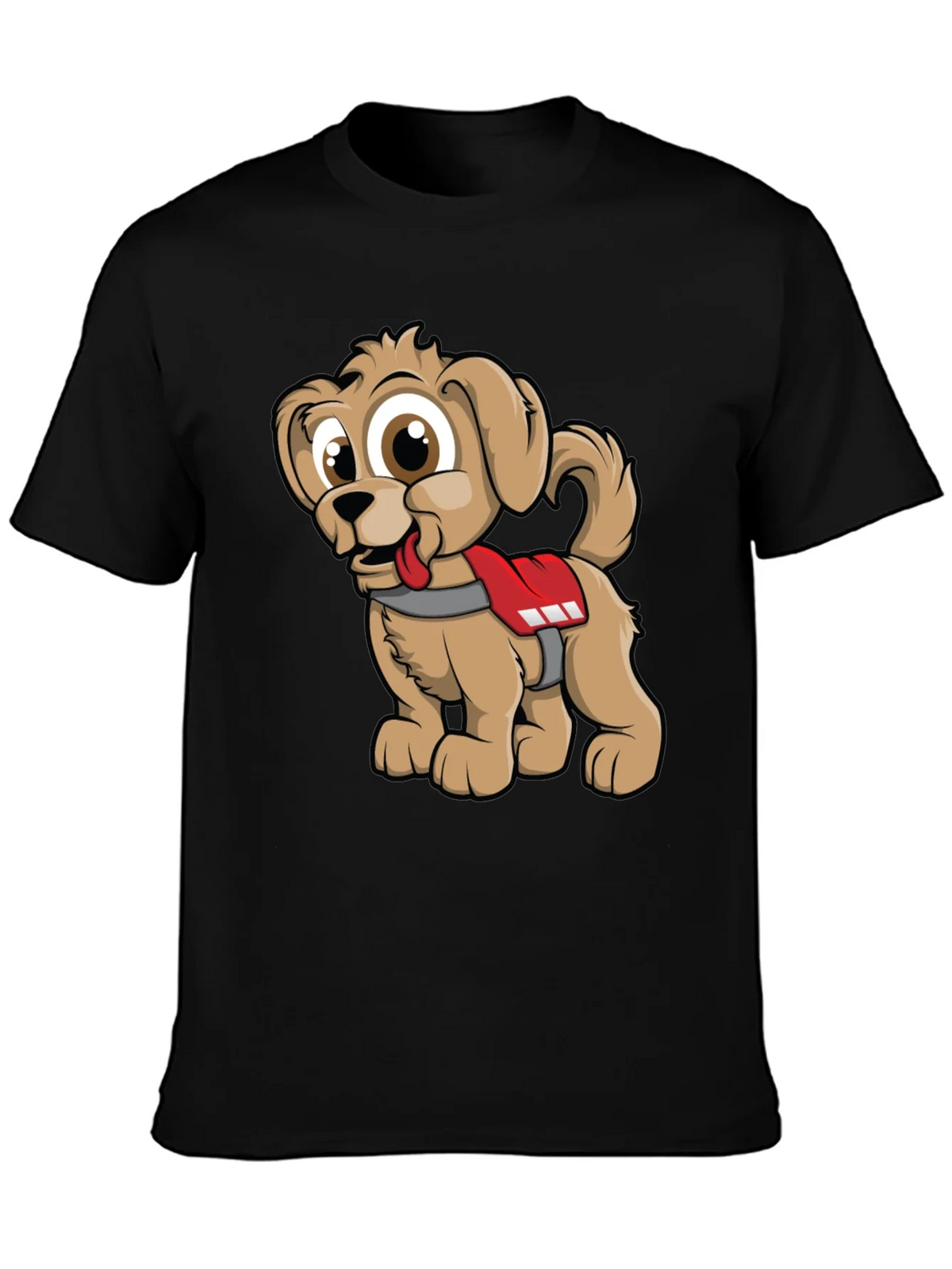 Cute Cartoon Dog Graphic Tee product image 3
