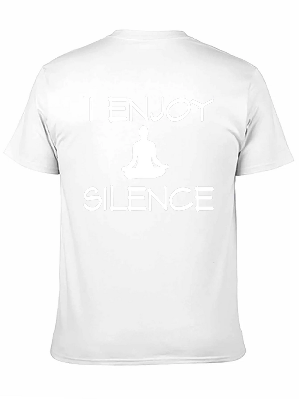 I Enjoy Silence Meditation T-Shirt product image 10