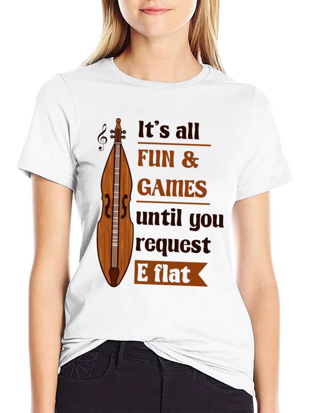 Funny Music T-Shirt - Its All Fun & Games Until You Request product image 8