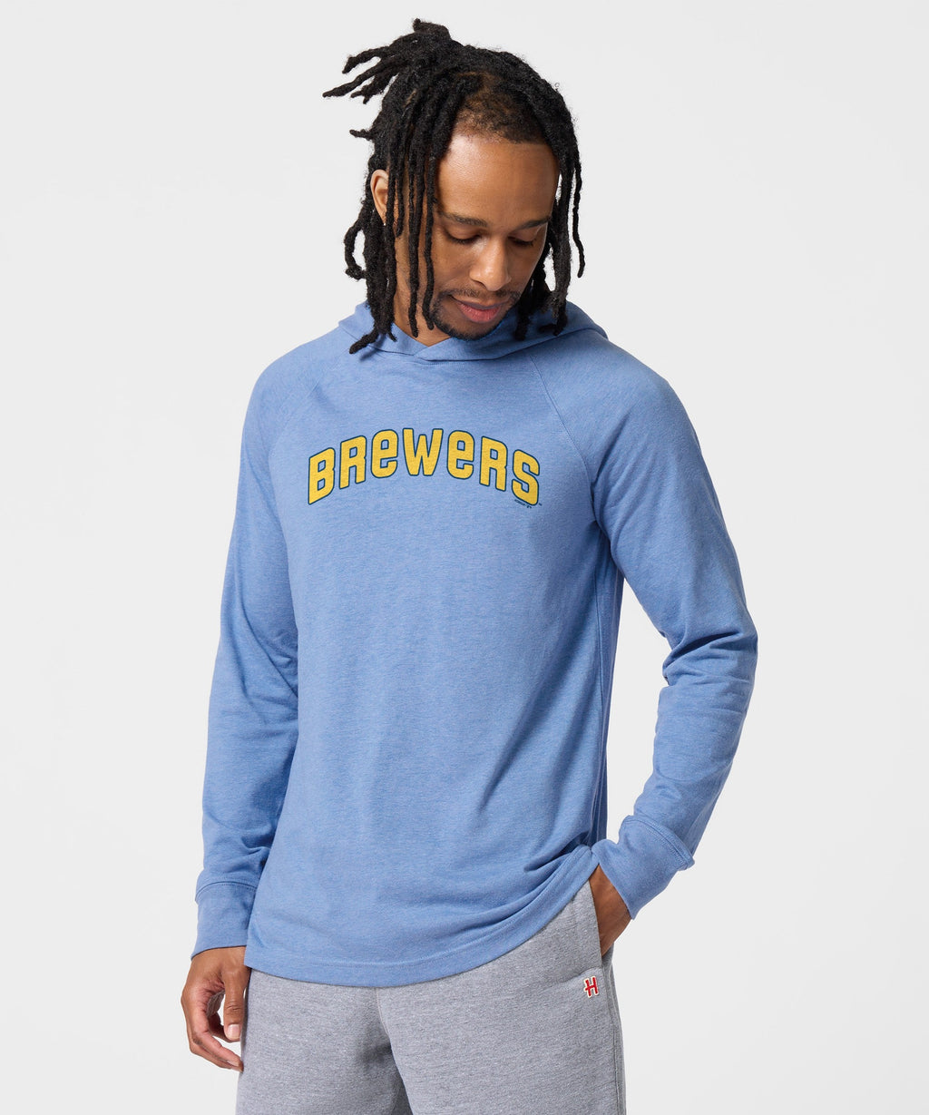 Milwaukee Brewers Jersey Logo '70 Lightweight Hoodie product image 3