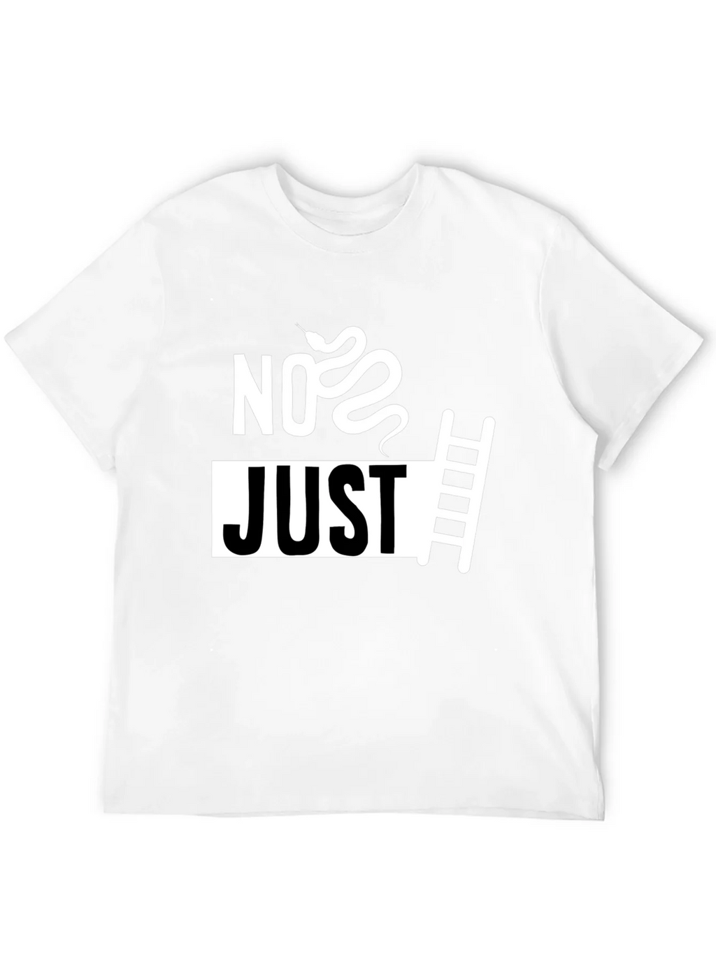 No Just Ladder T-Shirt - Snake & Graphic Tee product image 11