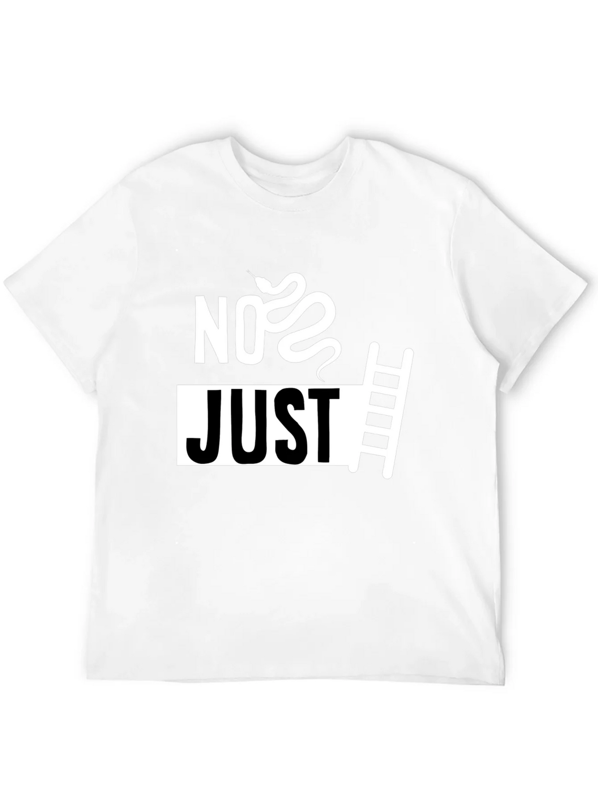 No Just Ladder T-Shirt - Snake & Graphic Tee product image 11