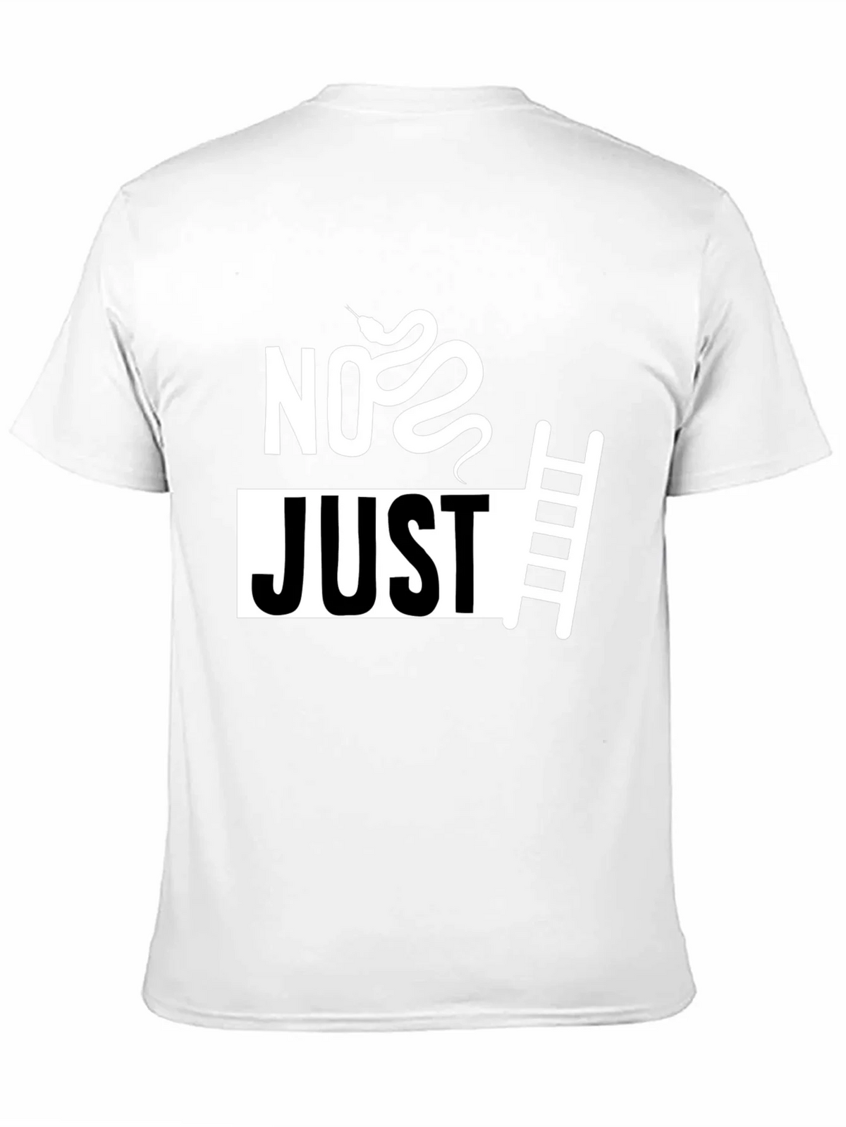 No Just Ladder T-Shirt - Snake & Graphic Tee product image 10